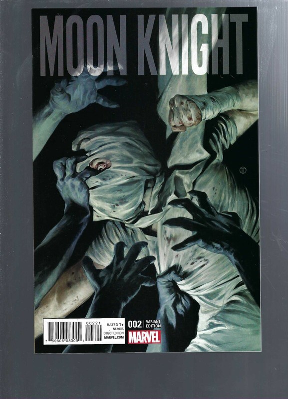 MOON KNIGHT 2 – 1 IN 25 VARIANT – JEFF LEMIRE – 2016 SERIES – MARVEL COMICS