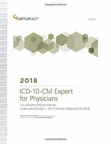 ICD-10-CM Expert for Physicians 2018: The – Paperback, by Optum360 – Very Good