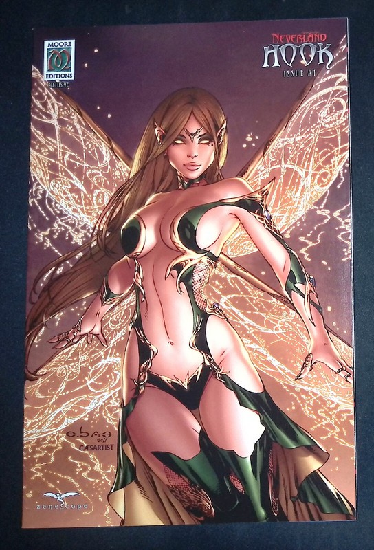 Grimm Fairy Tales Neverland Hook #1 Zenescope Comics Moore Editions LTD 250 NM
