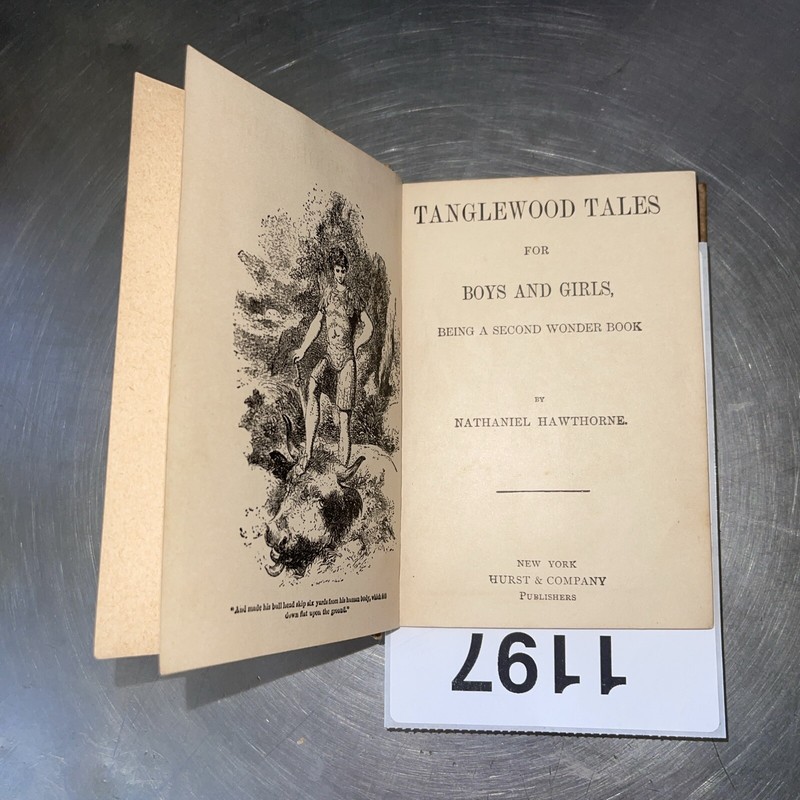 Tanglewood Tales by Nathaniel Hawthorne, Antique Hardback. gallery
