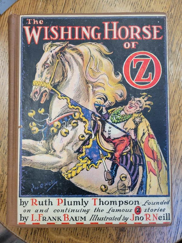 THE WISHING HORSE OF OZ RUTH PLUMLY THOMPSON 1935 EARLY EDITION B&W PLATES HC
