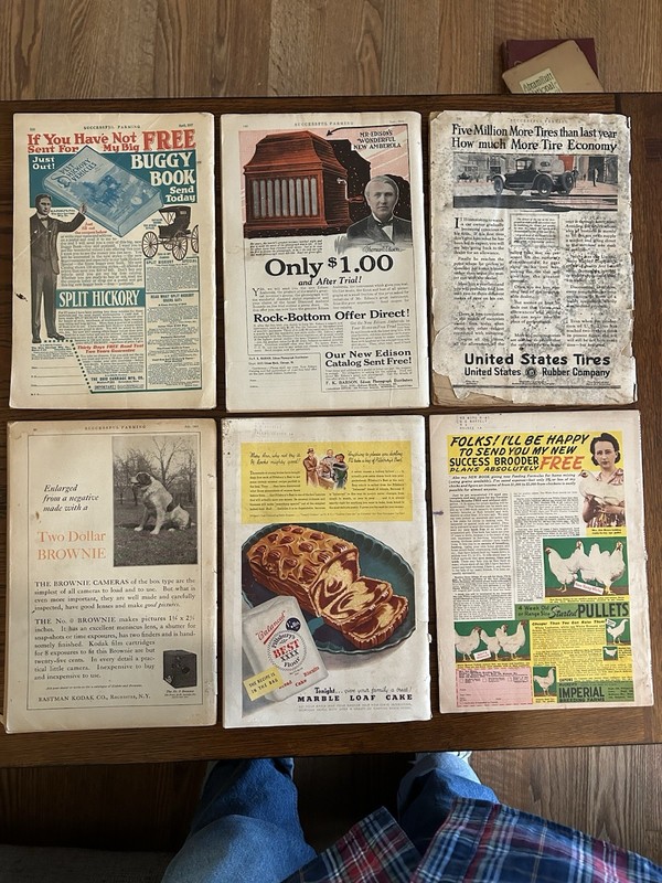 Group Lot 6 Successful Farming Magazines 1917 1919 1920 1921 1935 1944 gallery