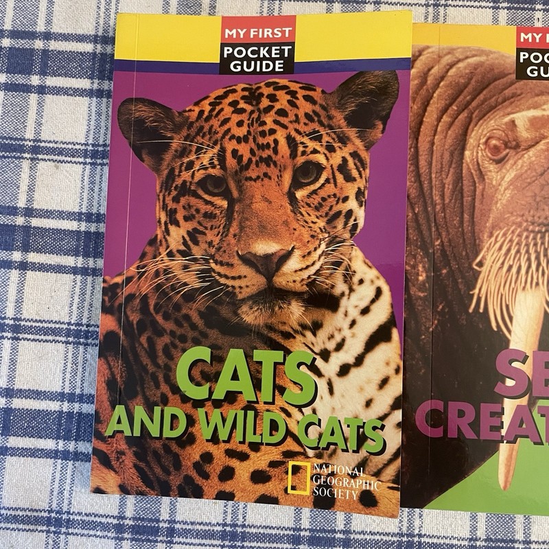 Lot of 3 "My First Pocket Guide" Animal Wildlife Books NATIONAL GEOGRAPHIC gallery