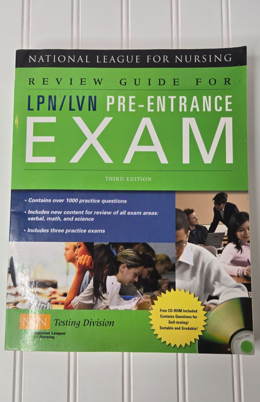 Review Guide for LPN/LVN PreEntrance Exam 3rd Ed. by National League for Nursing