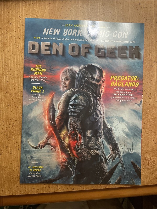 10th Anniversary ISSUE 19 NYCC New York Comic Con Den of Geek Magazine 2025 New