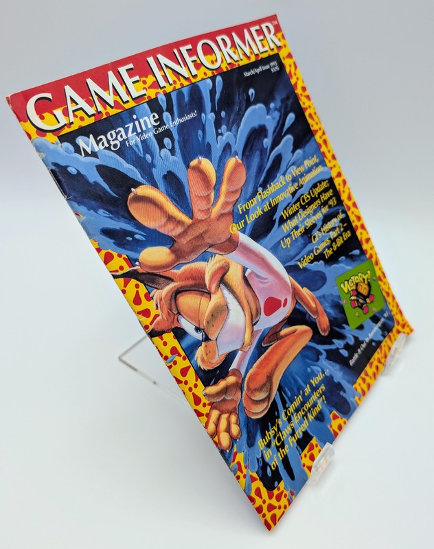 Game Informer Video Game Magazine March/April 1993 - Volume 1 Issue 9 - Bubsy gallery