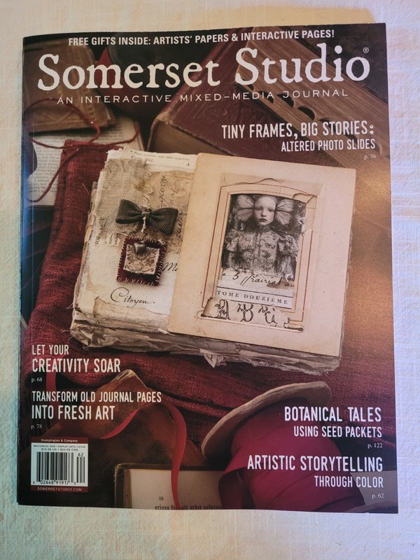 Somerset Studio magazine Mixed Media Journal May June July 2026 Vol 30 Issue 2
