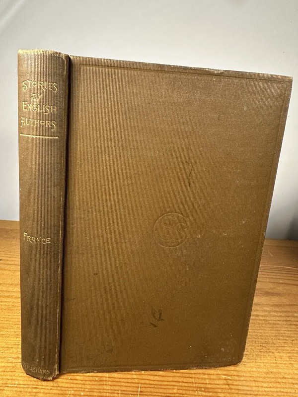 Stories by English Authors France 1896 Charles Scribners Sons Hardcover