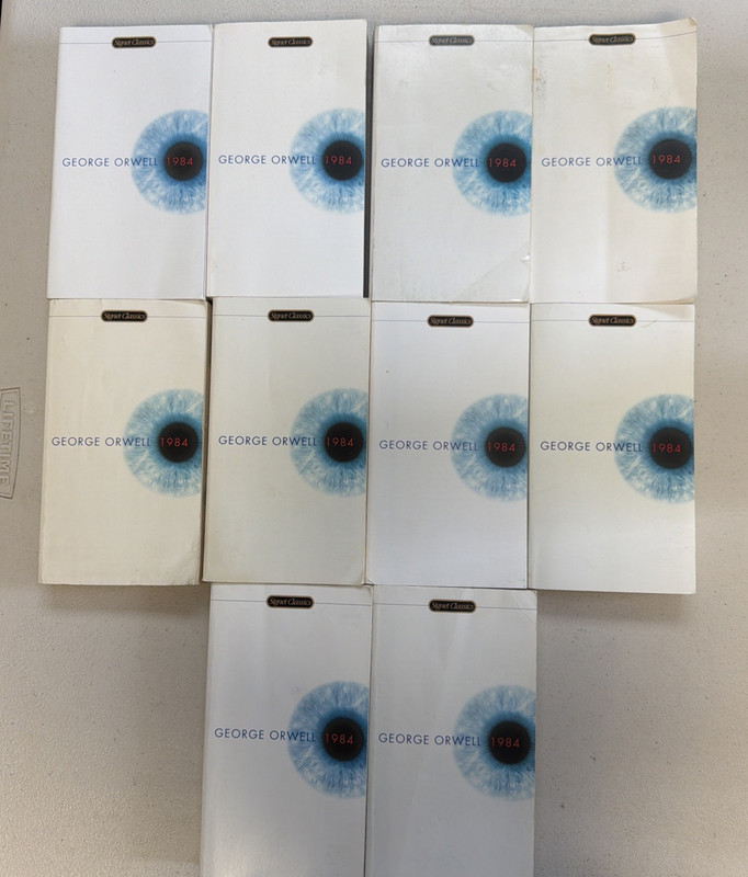 Lot of 10 1984 by George Orwell Class Teacher Set Guided Reading Books P/B