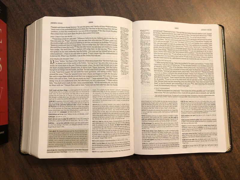 ESV Study Bible - $109.99 Retail - Black Genuine Leather gallery
