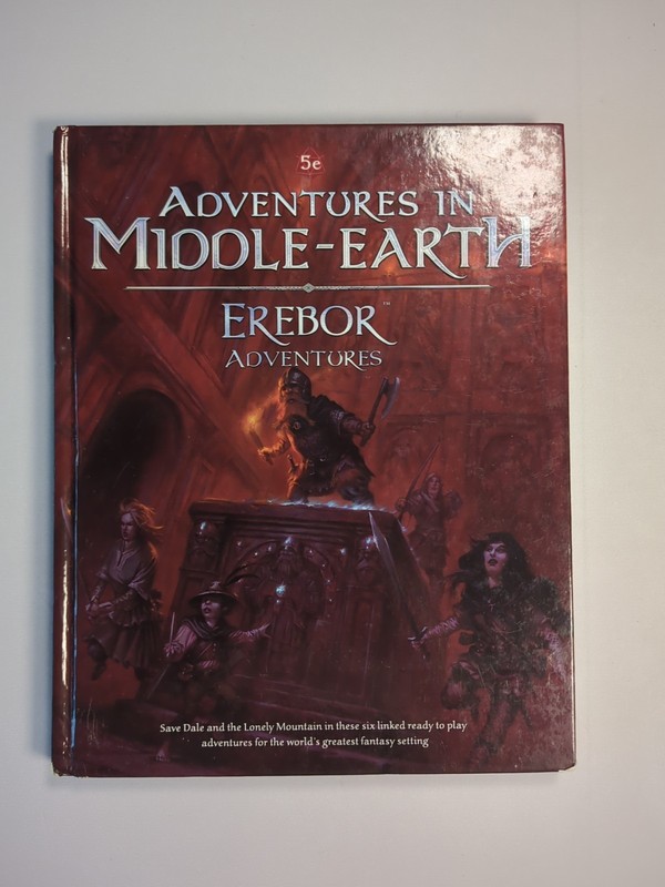 Erebor Adventures in Middle Earth AiME Book 5e LotR RPG Cubicle7