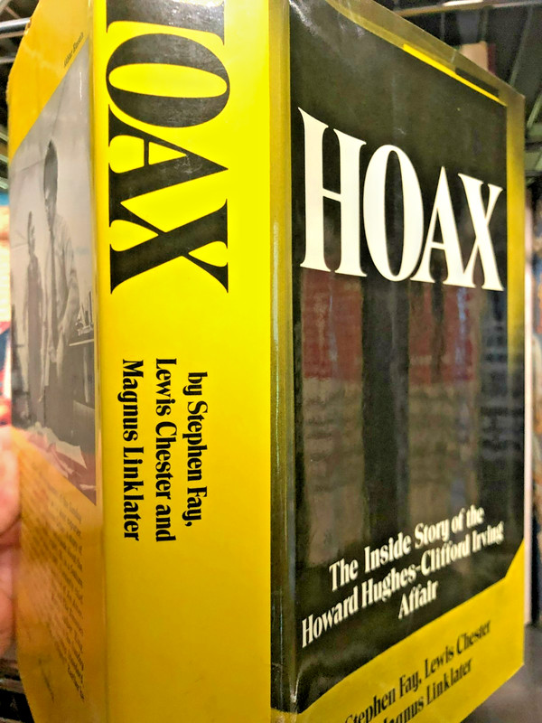 RARE 1ST! Hoax : The Story of the Howard Hughes Clifford Irving Affair (1972) HC gallery