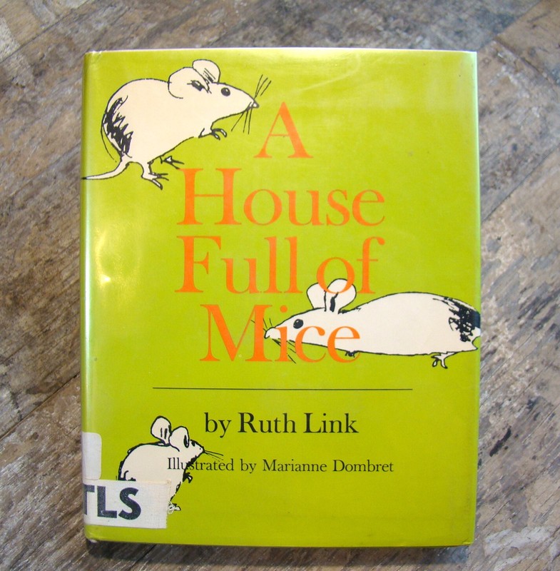 A House Full Of Mice ~1970 HC~ Link Children’s Pet Pest Rodent Animal Mouse 🐭