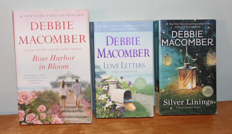 Debbie Macomber, Rose Harbor Series, books 2,3 & 4 Romance, Lot of 3.