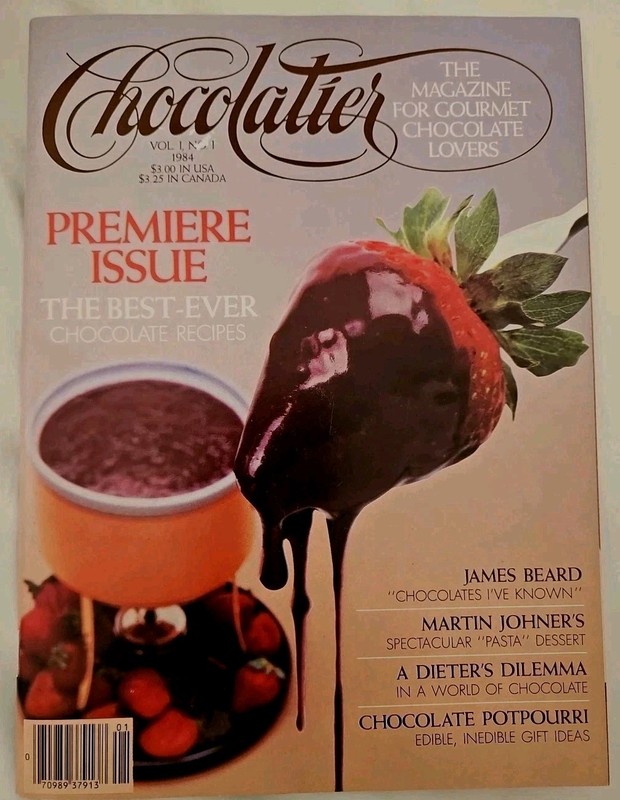 Chocolatier (1984) + Chock Full of Chocolate (1985) Lot of 2 Premier Issues