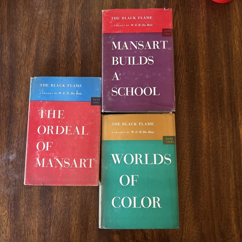 The Black Flame Trilogy: The Ordeal of Mansart, BOXED SET 1ST PRINTING EDITION