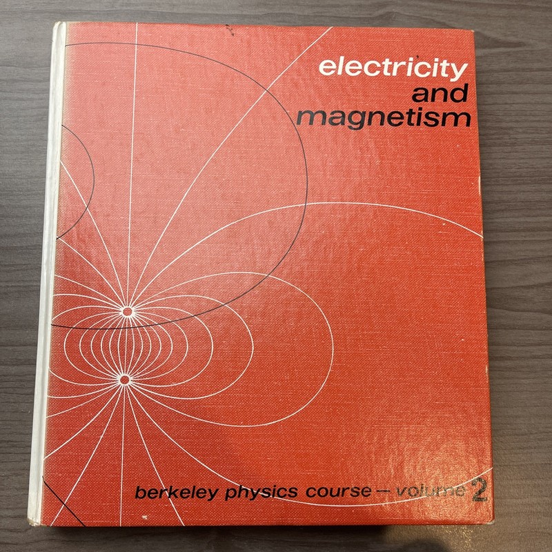 Electricity And Magnetism – Berkeley Physics Course – VOL 2 – Purcell – HC