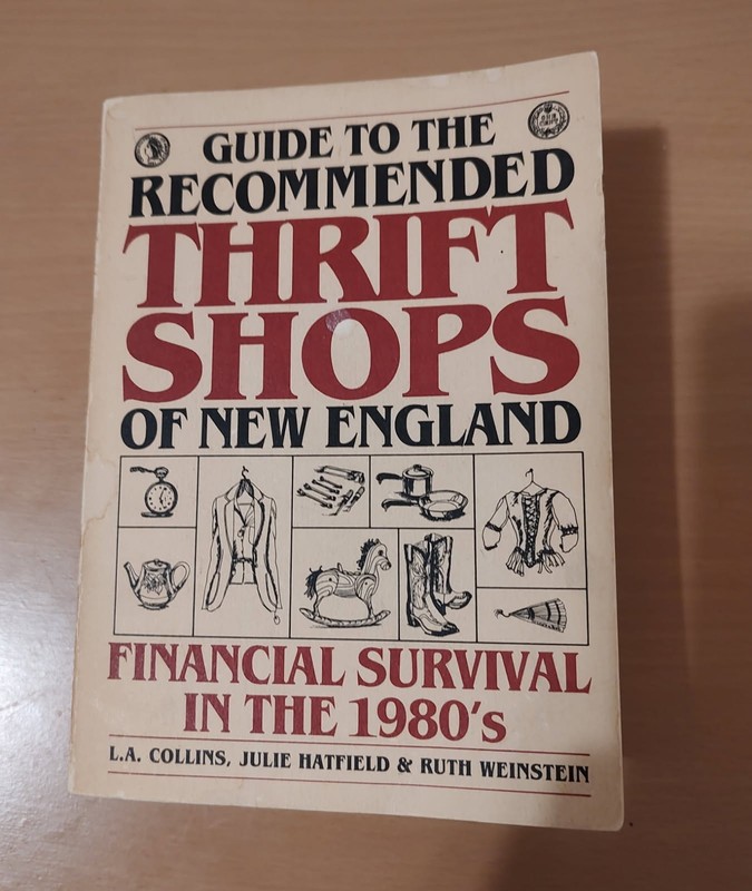 Guide to the Recommended Thrift Shops of New England (Globe Pequot Press, 1982)