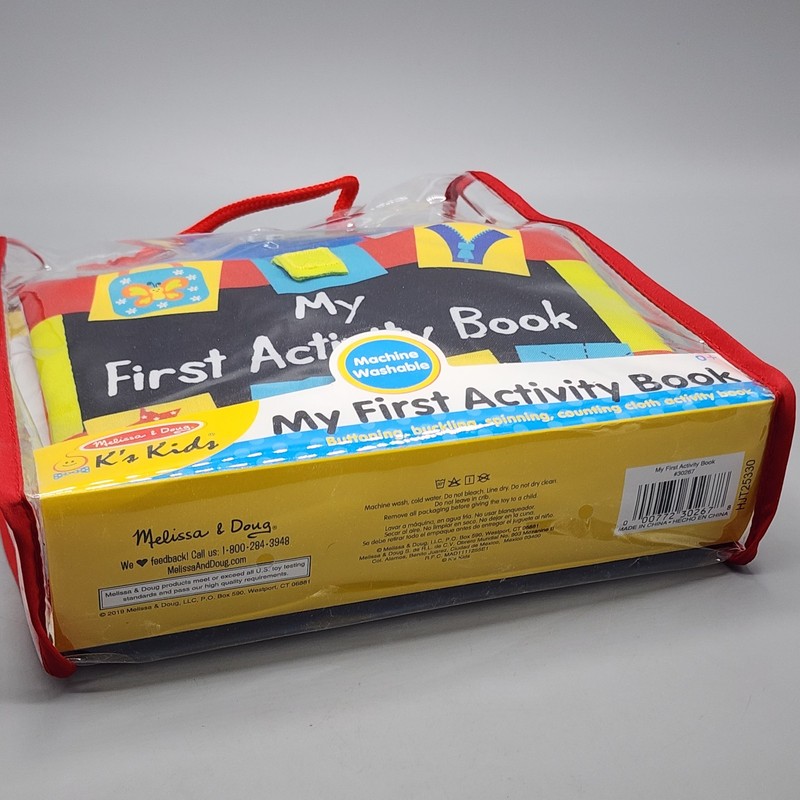 Melissa & Doug K’s Kids MY FIRST ACTIVITY BOOK For Early Learners Ages 0-2 - NEW gallery