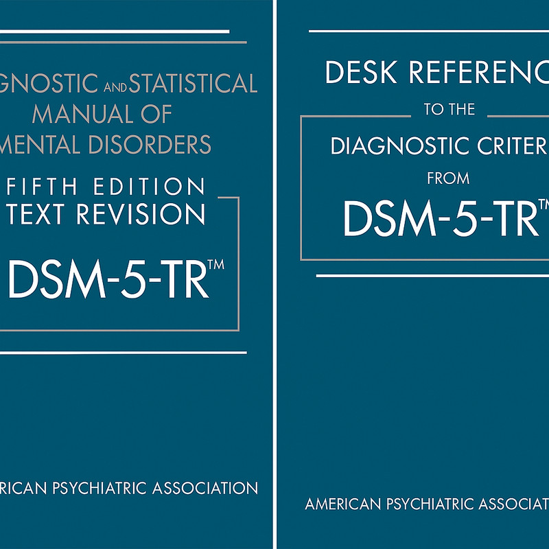 Diagnostic and Statistical Manual DSM-5 TR & Desk Reference (Spiral)