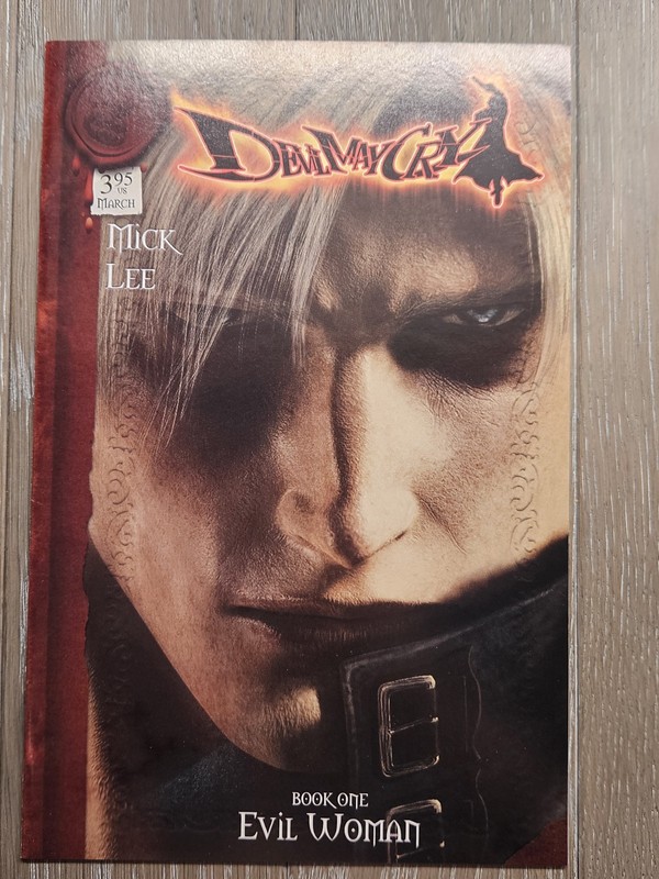 Devil May Cry #1 (2004 Dreamwave Productions) Game Variant B ~ Book One ~ FN/VF
