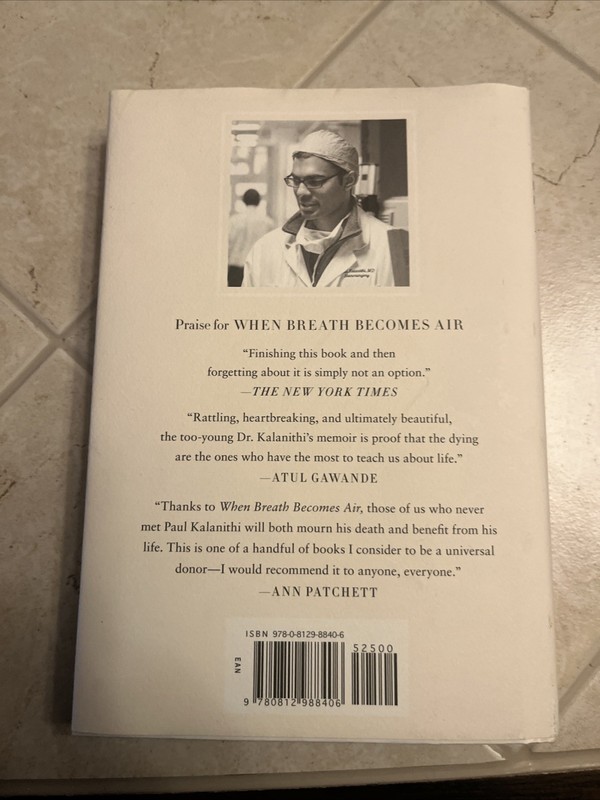 When Breath Becomes Air : Pulitzer Prize Finalist by Paul Kalanithi (2016,... gallery