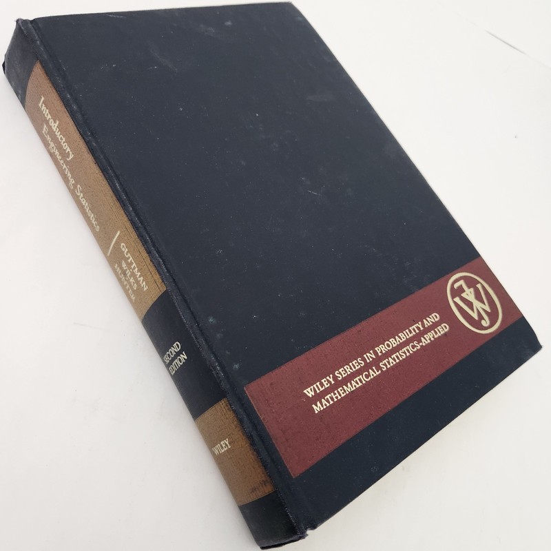 Introductory Engineering Statistics 1971 Wiley Series in Probability Mathematics gallery