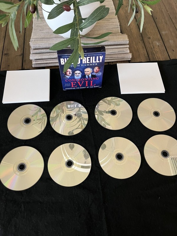 Bill O'Reilly & Josh Hammer CONFRONTING EVIL 2025 (8 CD'S) Very Good Condition! gallery