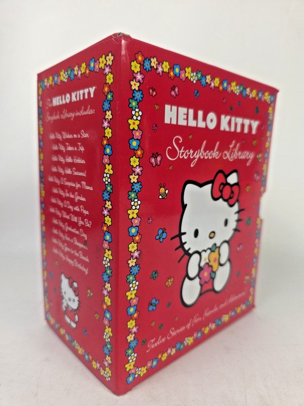 Hello Kitty Storybook Library Collection Complete Box Set of 12 ~ By: Sanrio gallery