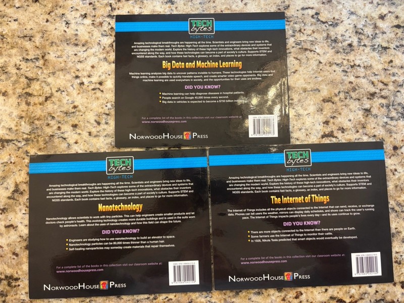 Lot Of 3 Techbyte Books Good Used Condition Internet, Nanotechnology, Big Data gallery