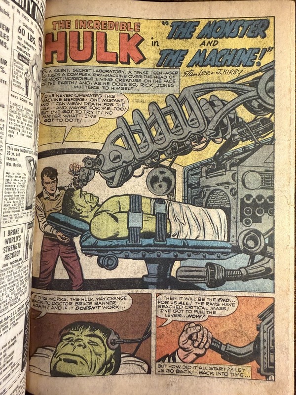 The Incredible Hulk #4 November (1962) Kirby 1st Mongu VG origin Story retold gallery