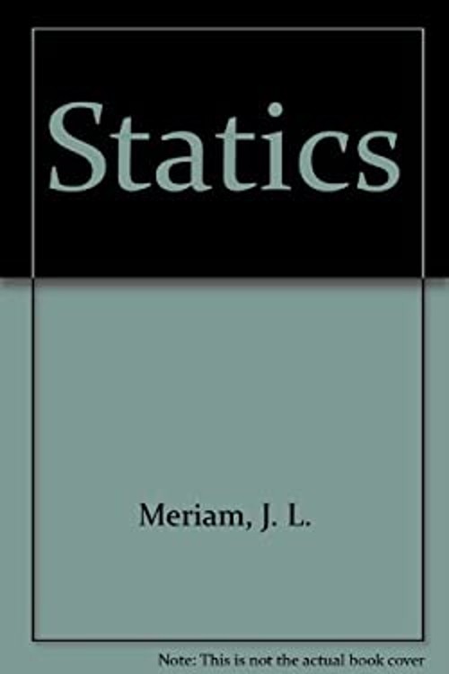 Statics Hardcover J. L. Meriam