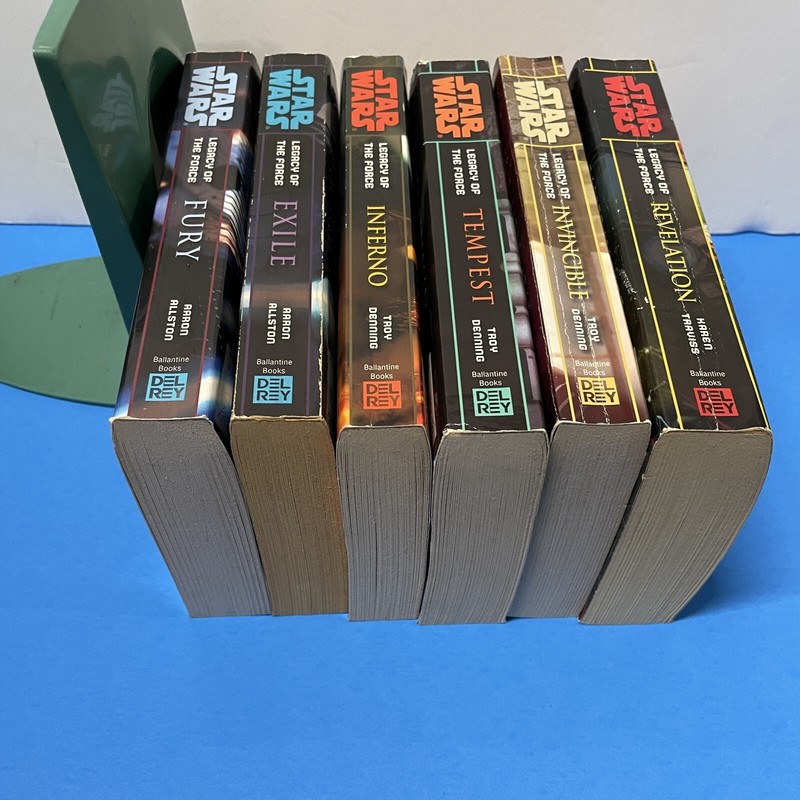 Star Wars Legacy of the Force Lot of 6 Paperbacks gallery