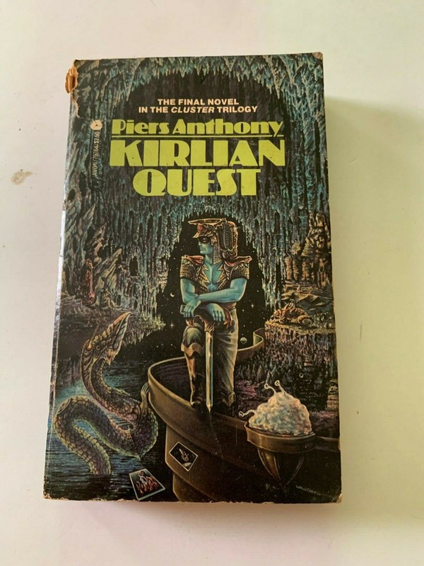 1978 Kirlian Quest by Piers Anthony Avon 1st Printing Paperback