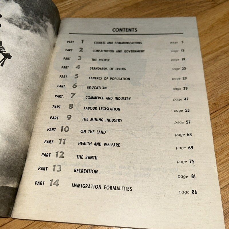 1940's South Africa - UNION OF SOUTH AFRICA INFORMATION Book. 88 pages gallery