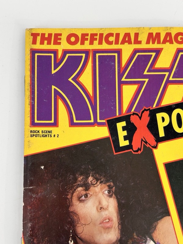 Vtg Rock Scene Spotlights #2 KISS Exposed Magazine July 1987 Collectors Edition gallery
