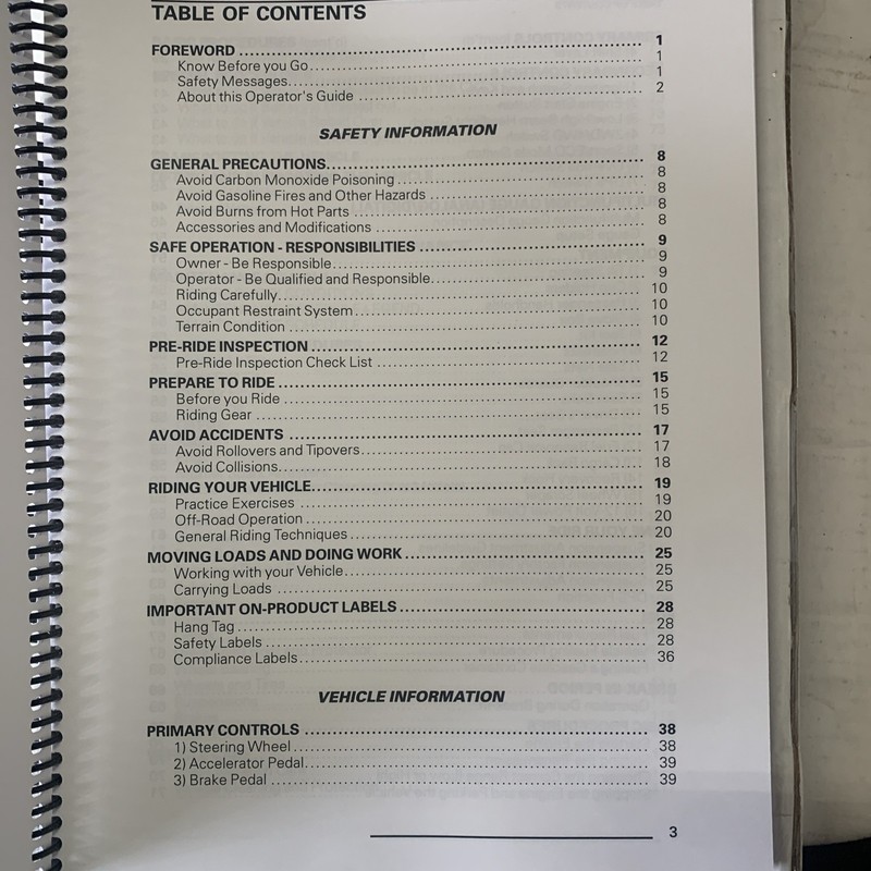 2016 Can-Am Maverick X DS 1000R Owner's Manual: 164 Pages & Protective Covers! gallery