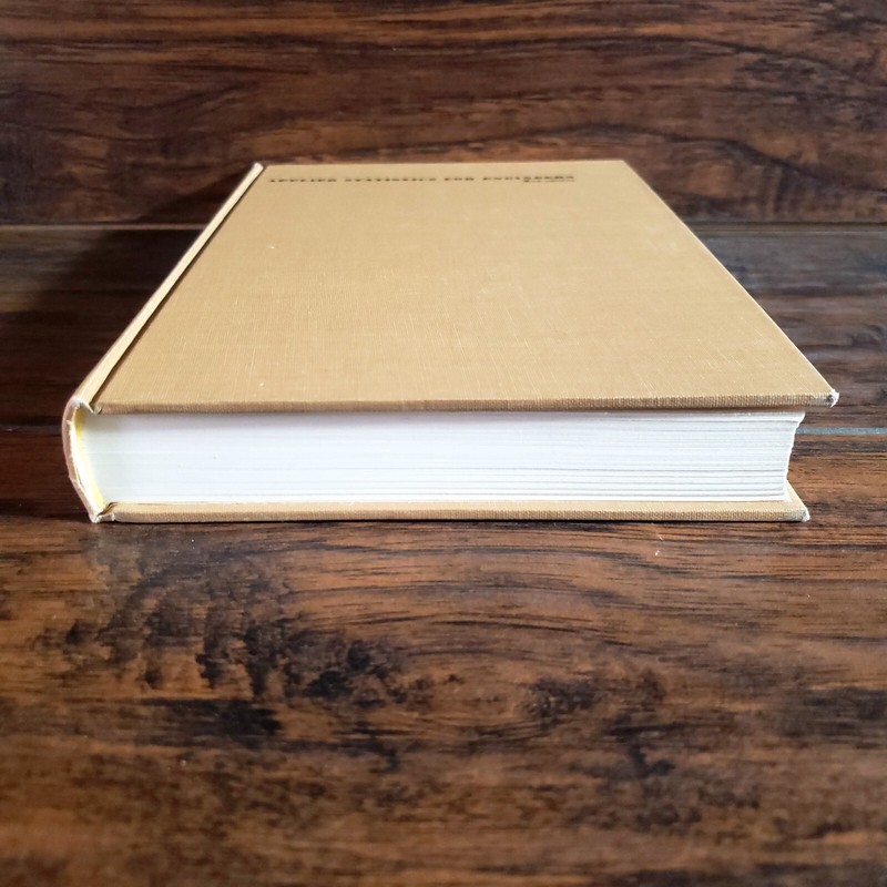 Applied Statistics for Engineers 2nd Edition Hardcover 1969 McGraw-Hill gallery