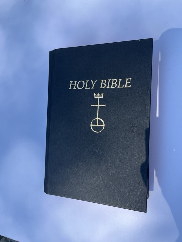 Hardcover Bible New Revised Standard Version Red Edge pages United Church Press