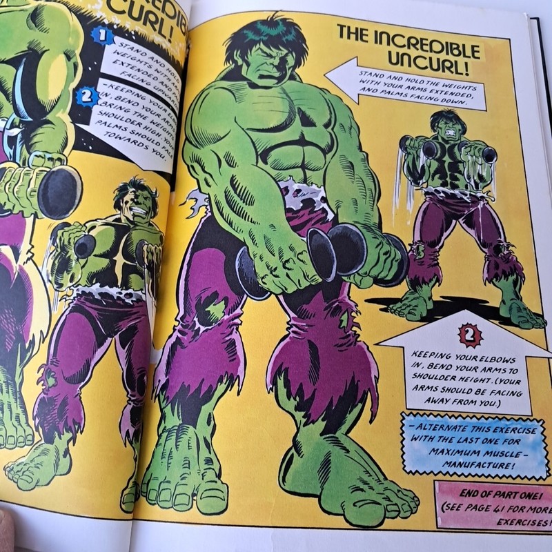 MARVEL COMICS 1983 THE INCREDIBLE HULK UK BRITISH ANNUAL HARDCOVER STAN LEE gallery