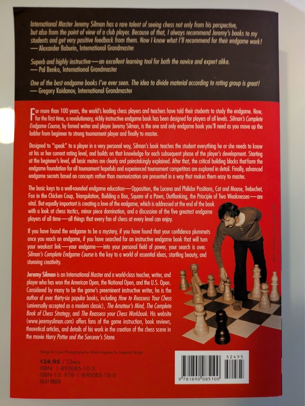Silman's Complete Endgame Course: From Beginner to Master - VERY GOOD gallery
