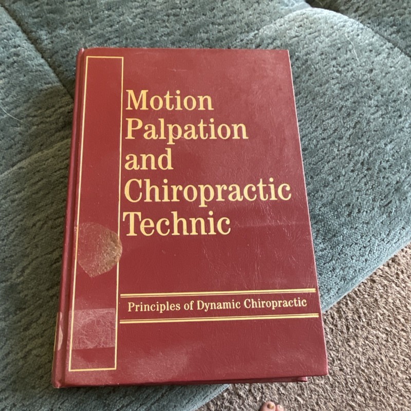 Motion Palpation & Chiropractic Technic, Dynamic Chiropractic, Hardcover, 09248…