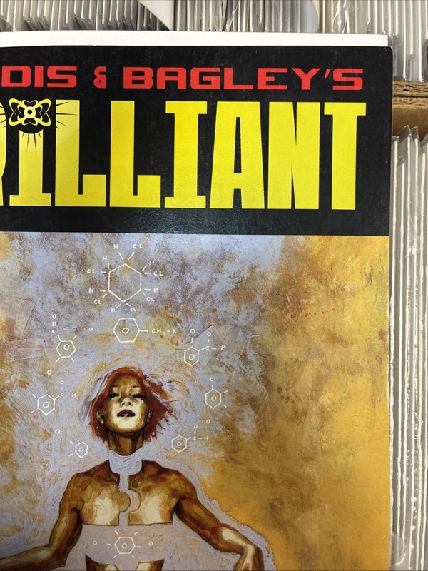 Brilliant #2 1:25 David Mack Variant Icon Comics 2012 Sent In A Cardboard Mailer gallery