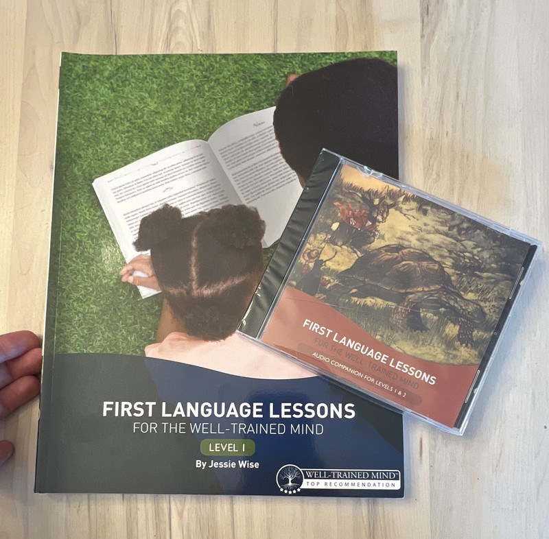 Jessie Wise First Language Lessons for the Well-Trained Mind Level 1 & CD