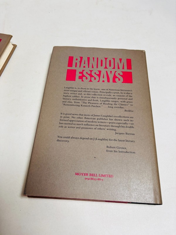 Recollections of a Publisher by James Laughlin 1989 Moyer Bell Limited gallery