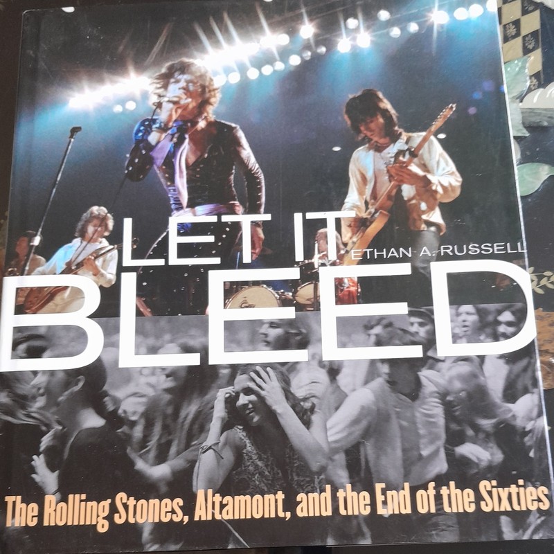 LET IT BLEED 1ST ED. 1ST PRINT ROLLING STONES ALTAMONT 60s HC DJ INCLUDES