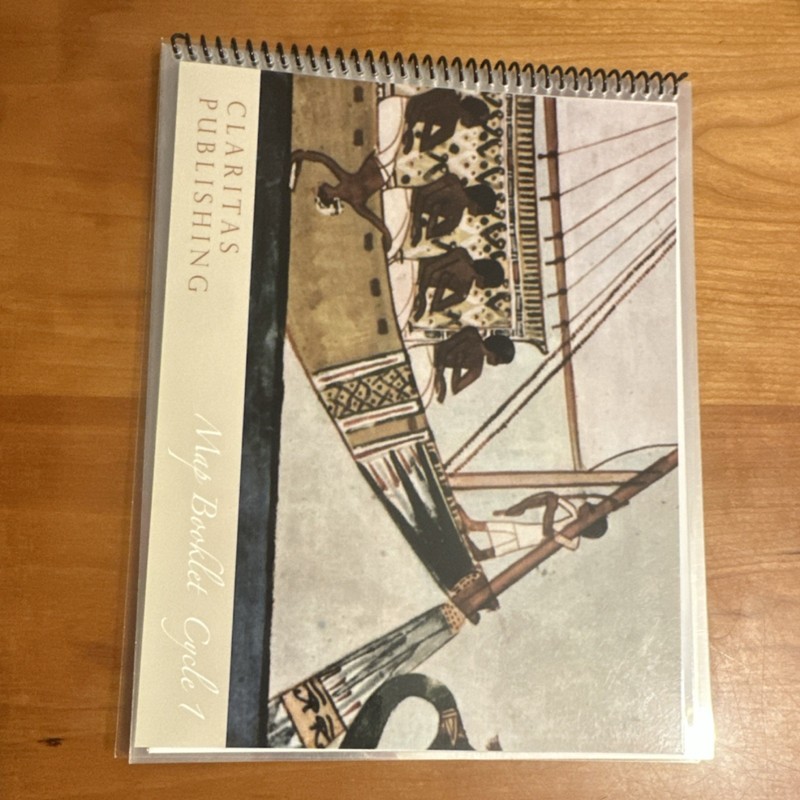 Claritas Publishing Memory Work Guide & Map Booklet Spiral Bound Illustrated gallery