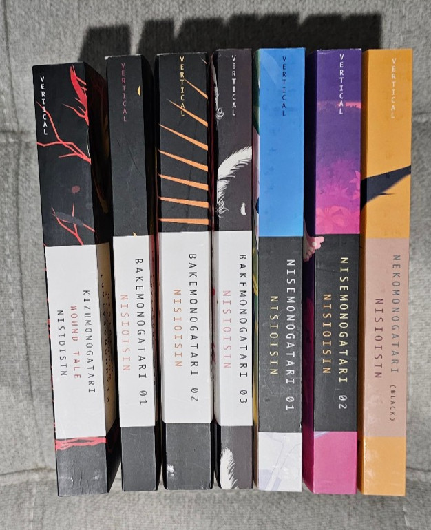 Monogatari Series Light Novel Set Vol 1 - 7 gallery