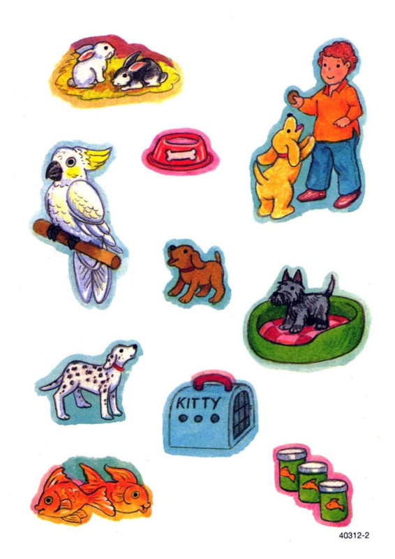 Pet Shop Sticker Activity Book with 41 Reusable Pet Stickers Screen Free Fun Kid gallery