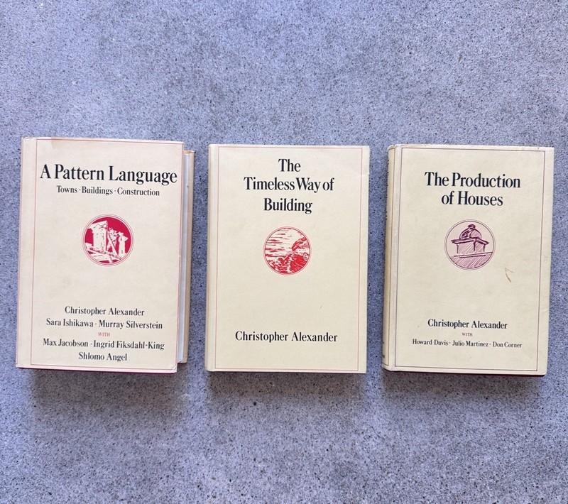 Christopher Alexander Trilogy A Pattern Language Timeless Way Production 1st 1st